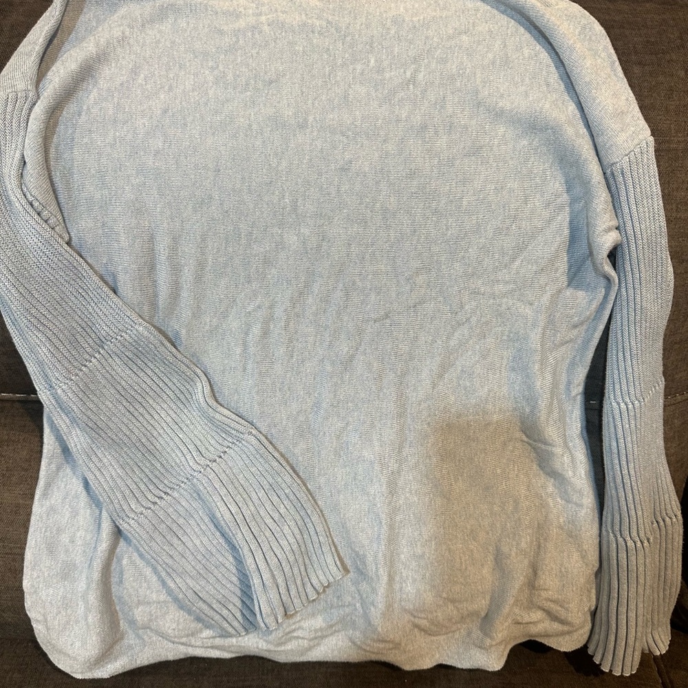 Vince Camuto Sky Blue Knit Top